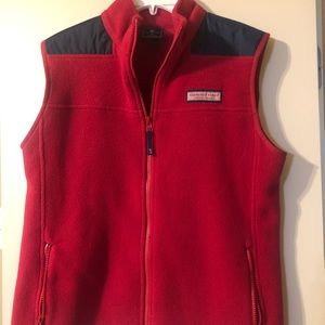 Boys XL vineyard Vines Fleece Vest